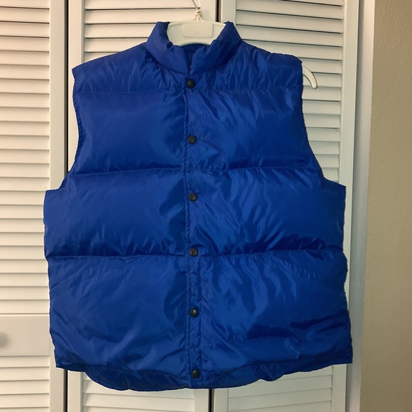 Lands' End Jackets & Coats Lands End Unisex Down Filled Puffer Vest